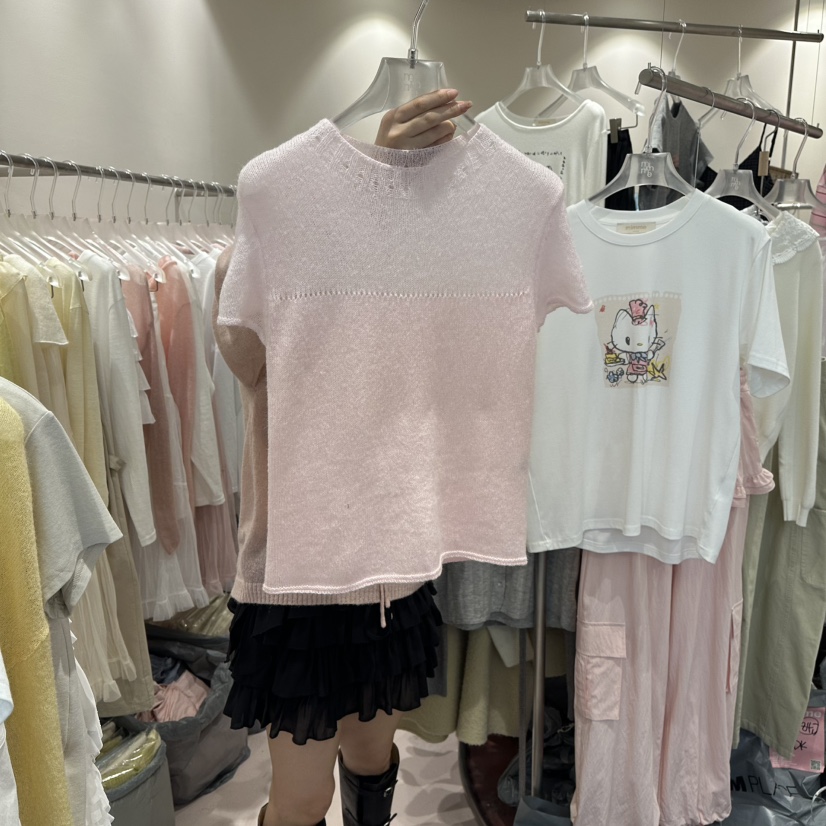 MIMME/LOOKK韓國代購女裝新品職業熱賣真品人氣時尚針織衫MIMME/LOOKK針織衫圖色1