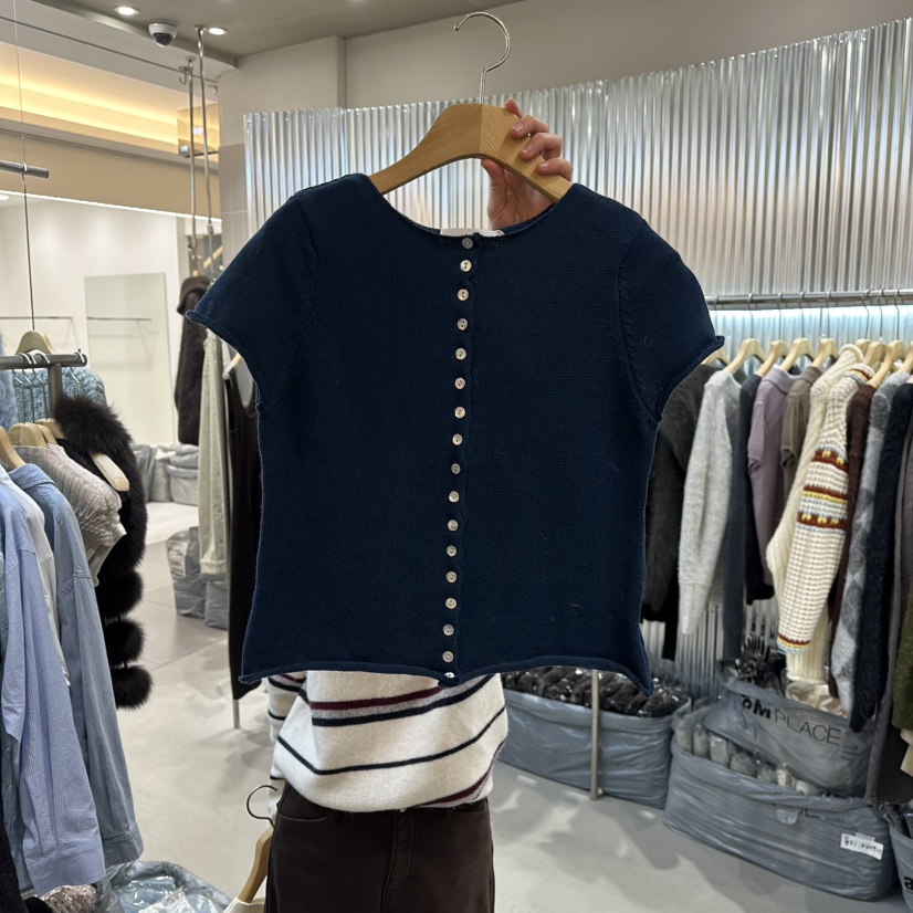 ALEGRE東大門代購女士新款職業熱賣人氣推薦真品休閑針織衫ALEGRE針織衫圖色2