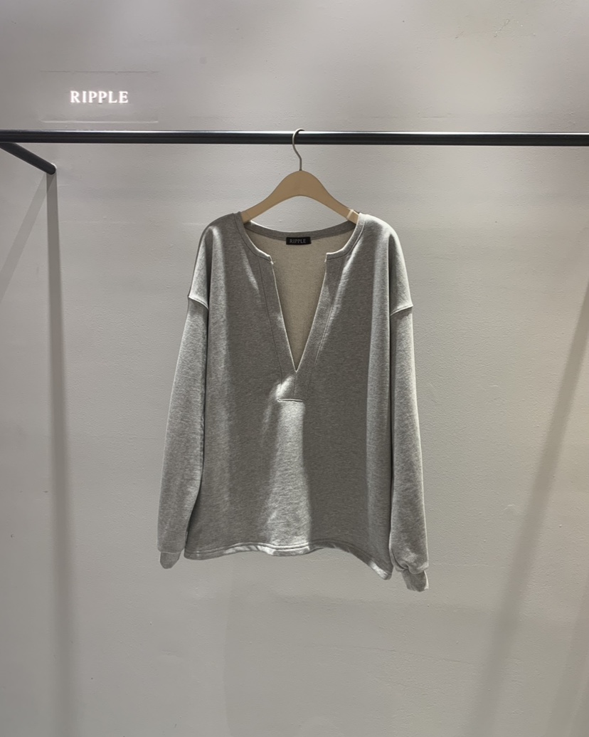 RIPPLE-P東大門實拍女裝新品推薦真品人氣26春夏休閑衛衣RIPPLE-P衛衣圖色3