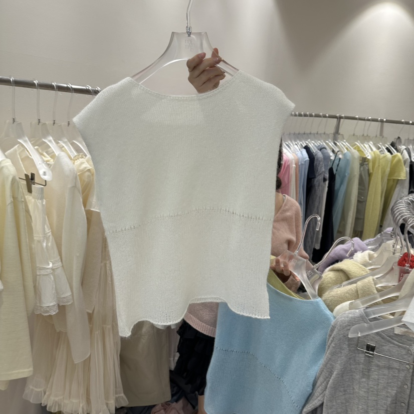 MIMME/LOOKK東大門代購女士新品真品推薦休閑吊帶背心鏤空MIMME/LOOKK吊帶/背心圖色1