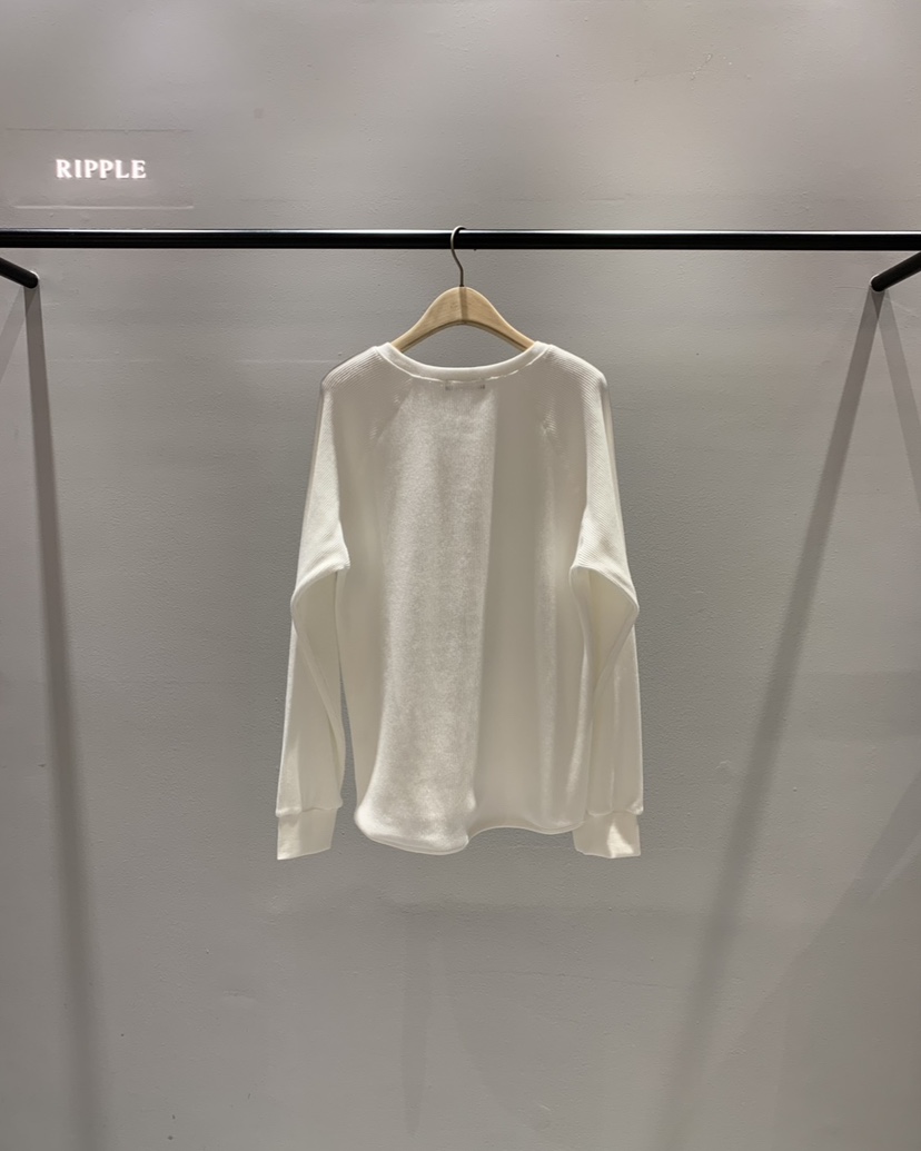 RIPPLE-P東大門實拍女裝新品熱賣時尚26春夏推薦長袖T恤RIPPLE-P長袖T恤