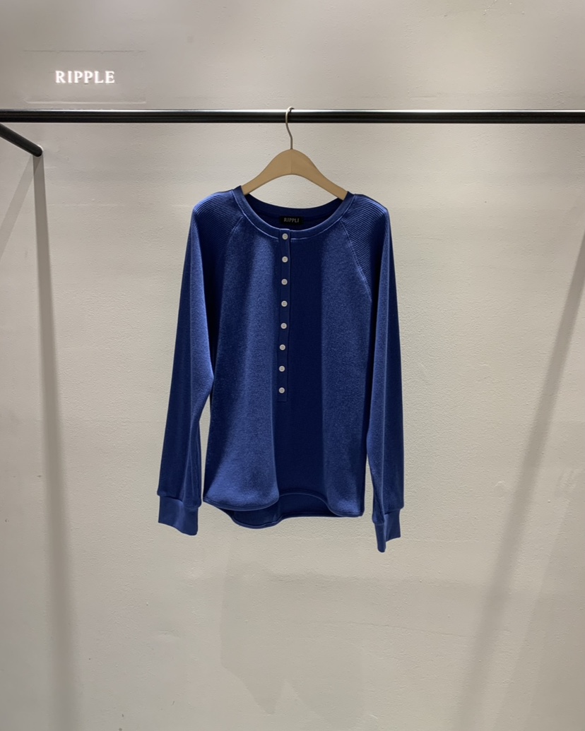 RIPPLE-P東大門實拍女裝新品熱賣時尚26春夏推薦長袖T恤RIPPLE-P長袖T恤圖色3