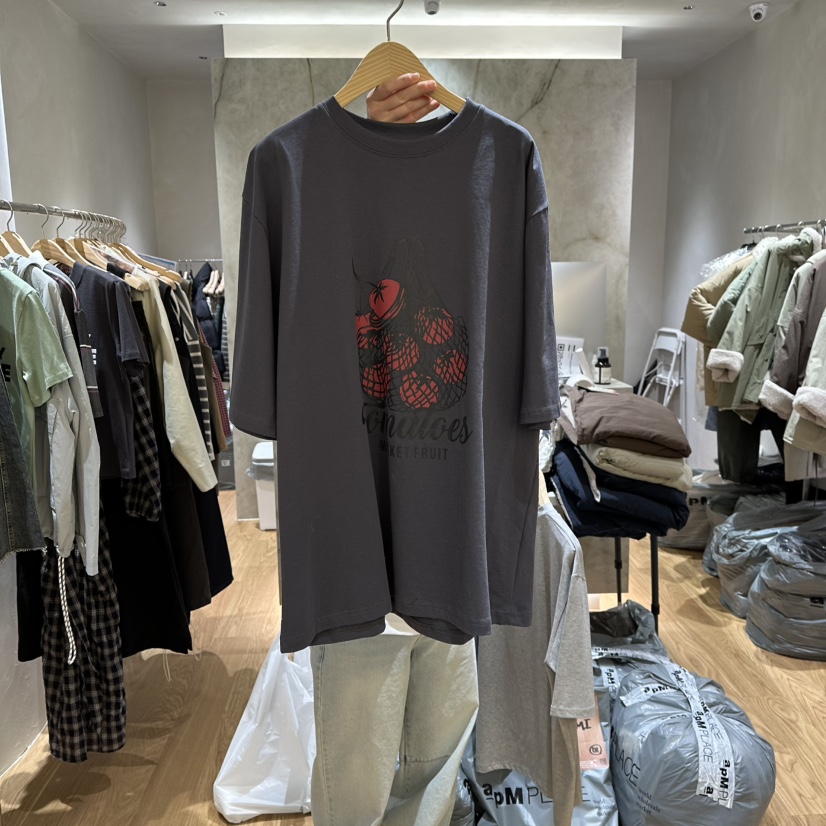 URBANE-P東大門代購女裝新品26春夏休閑職業時尚熱賣T恤URBANE-PT恤圖色3