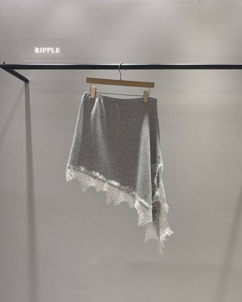 RIPPLE-P東大門直郵女士新品時尚真品26春夏半身裙中短裙RIPPLE-P半身裙/中短裙圖色1