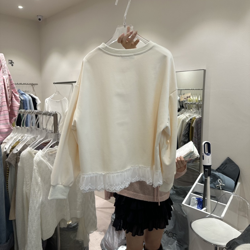 MIMME/LOOKK韓國代購女裝新款26春夏人氣真品休閑時尚衛衣MIMME/LOOKK衛衣