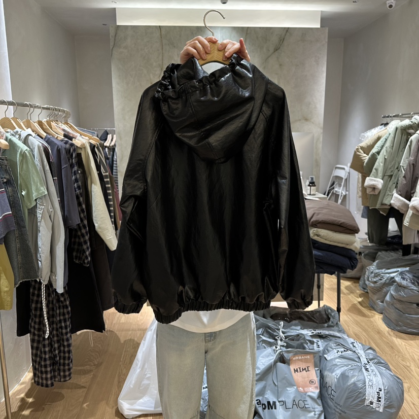 URBANE-P東大門直郵女裝新品熱賣真品休閑人氣夾克皮革拉鏈URBANE-P夾克