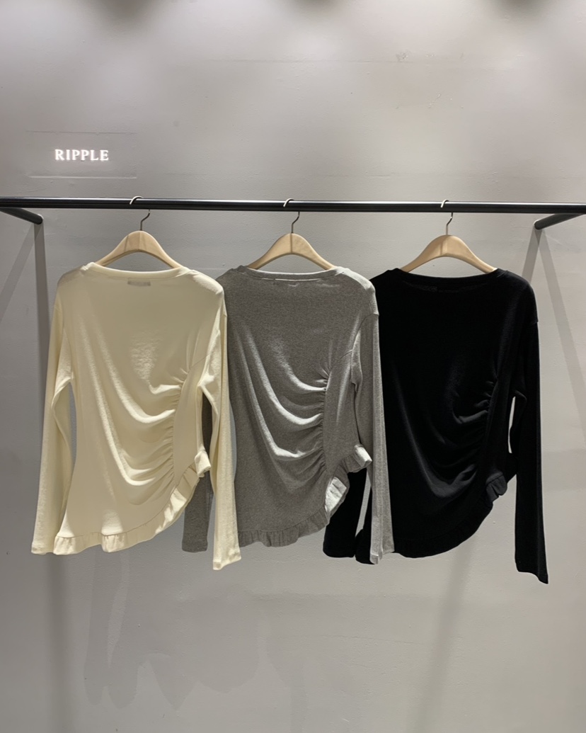 RIPPLE-P東大門直郵女裝新品時尚職業人氣熱賣真品長袖T恤RIPPLE-P長袖T恤