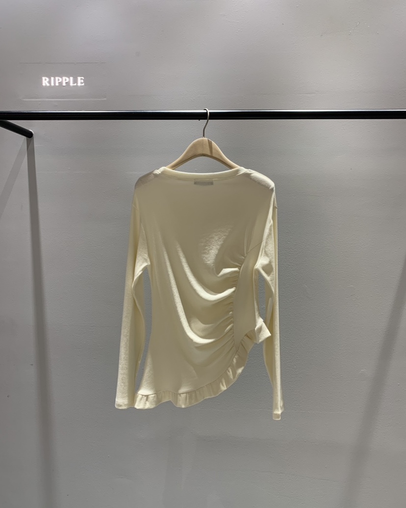 RIPPLE-P東大門直郵女裝新品時尚職業人氣熱賣真品長袖T恤RIPPLE-P長袖T恤