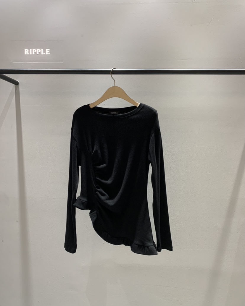 RIPPLE-P東大門直郵女裝新品時尚職業人氣熱賣真品長袖T恤RIPPLE-P長袖T恤圖色3