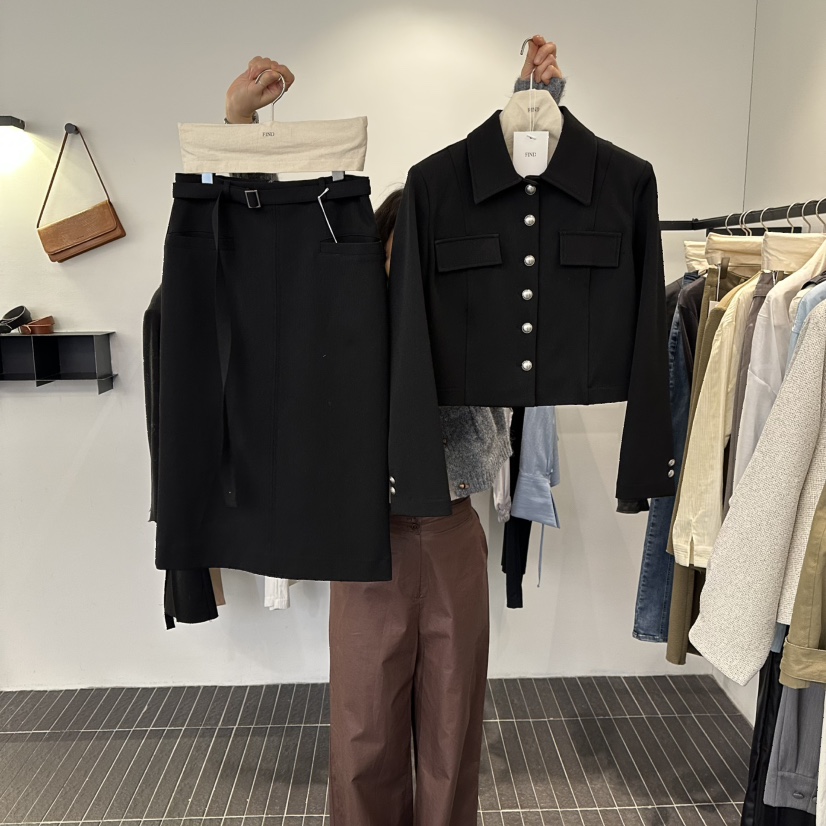FIND-P韓國直郵女裝新品職業真品熱賣時尚人氣推薦休閑套裝FIND-P套裝圖色3
