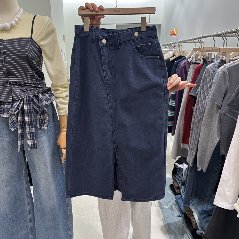 PART3東大門實拍女士新款休閑推薦人氣26春夏長裙不含腰帶Part.3長裙圖色1