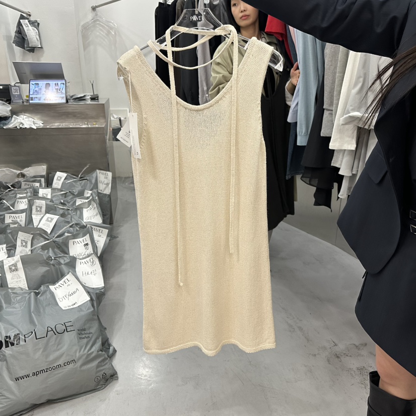 PAVEL韓國代購女士新品時尚職業休閑26春夏人氣真品連衣裙PAVEL連衣裙圖色1