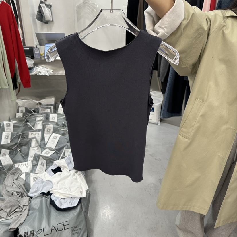 PAVEL東大門代購女裝新款職業真品休閑26春夏熱賣吊帶背心PAVEL吊帶/背心