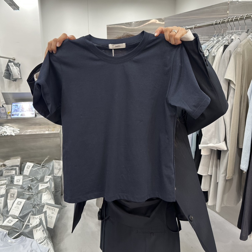 PAVEL韓國代購女士新品休閑真品職業26春夏時尚熱賣推薦T恤PAVELT恤圖色4