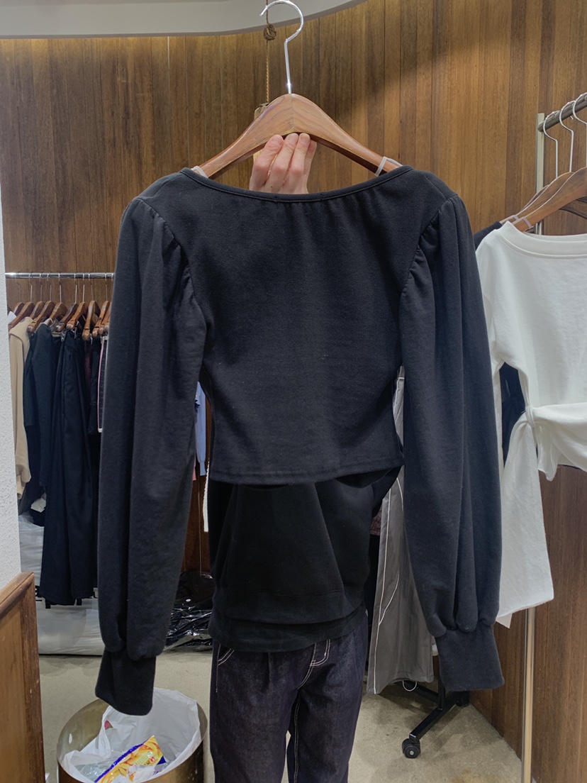 2TWO MOON東大門實拍女裝新品人氣休閑真品熱賣職業長袖T恤2TWO MOON長袖T恤