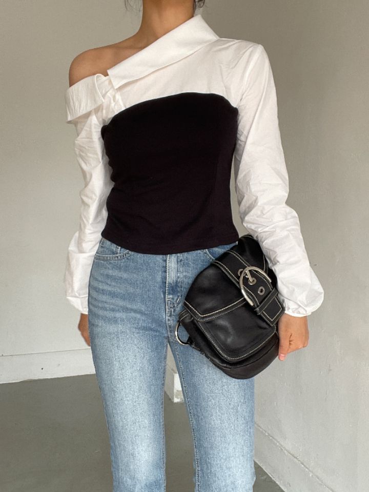 CRONG東大門代購女士新品人氣熱賣休閑推薦職業襯衫蕾絲衫CRONG襯衫/蕾絲衫