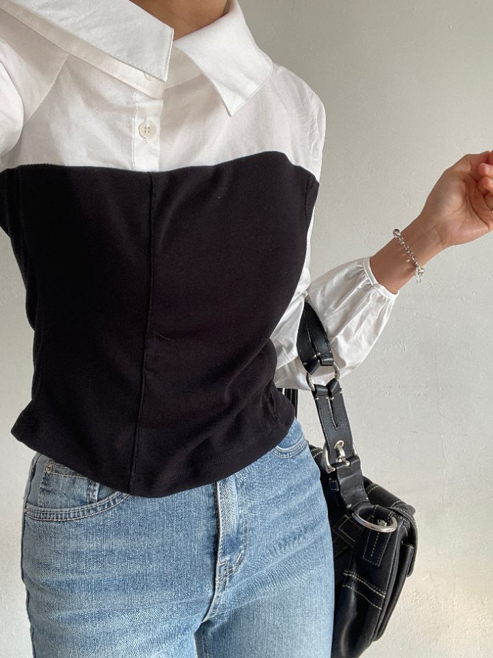 CRONG東大門代購女士新品人氣熱賣休閑推薦職業襯衫蕾絲衫CRONG襯衫/蕾絲衫