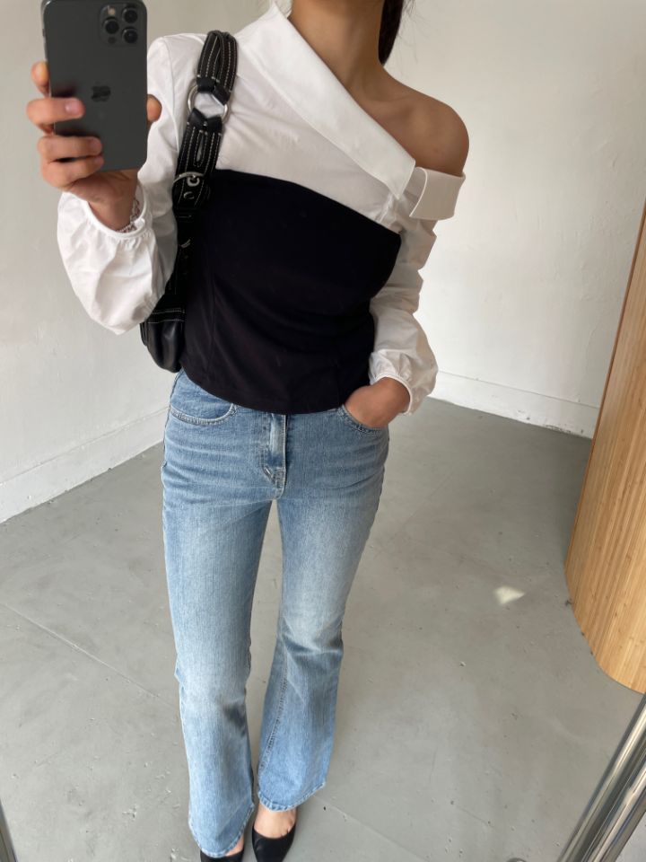 CRONG東大門代購女士新品人氣熱賣休閑推薦職業襯衫蕾絲衫CRONG襯衫/蕾絲衫