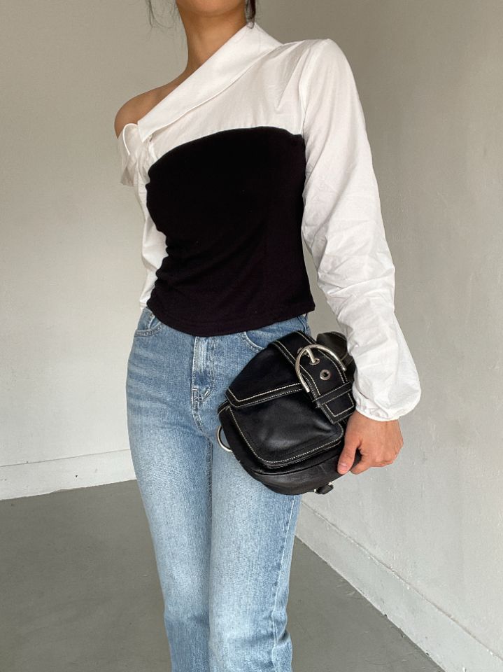 CRONG東大門代購女士新品人氣熱賣休閑推薦職業襯衫蕾絲衫CRONG襯衫/蕾絲衫