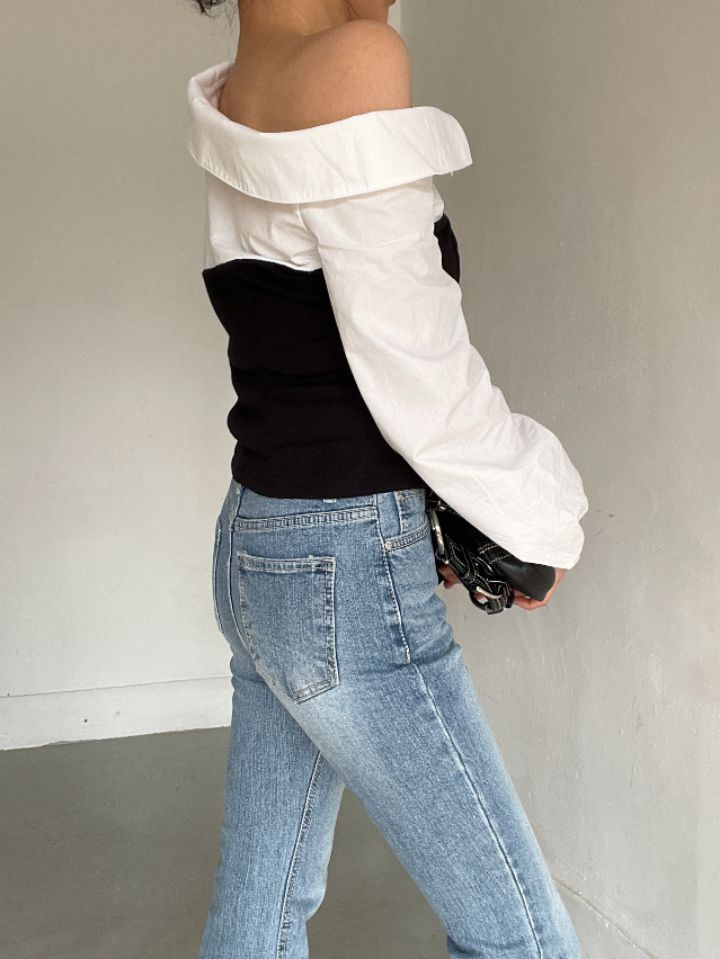 CRONG東大門代購女士新品人氣熱賣休閑推薦職業襯衫蕾絲衫CRONG襯衫/蕾絲衫