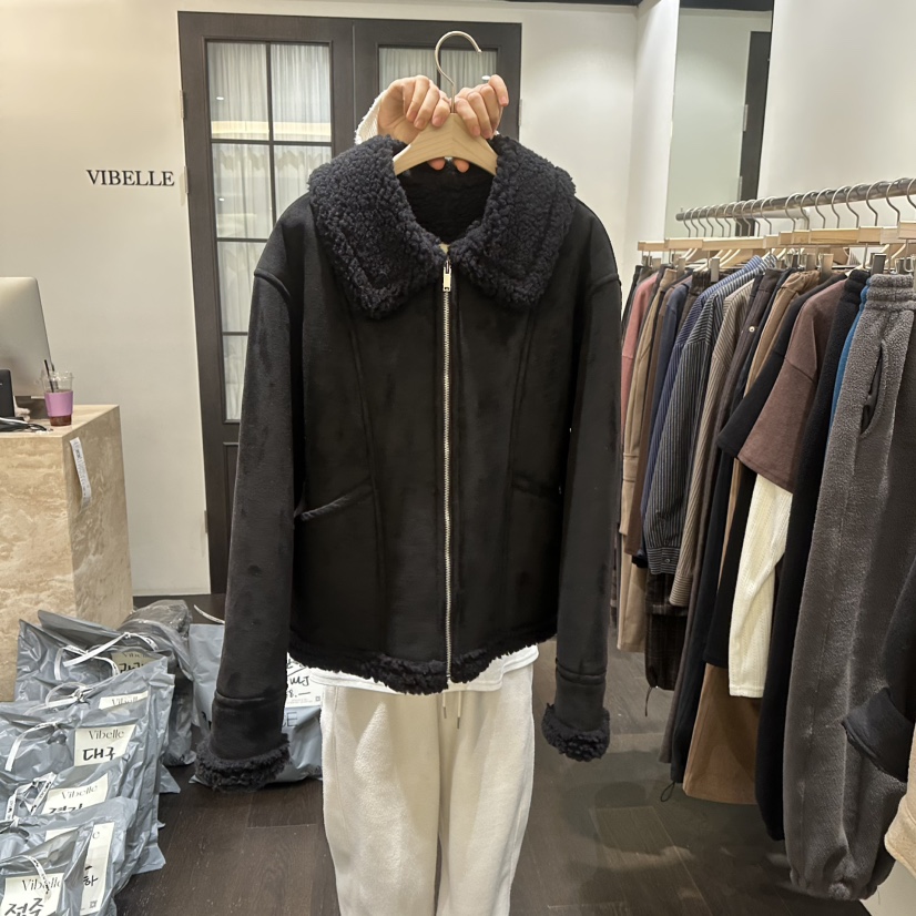 VIBELLE韓國代購女裝新品人氣推薦真品熱賣26春夏休閑夾克VIBELLE夾克圖色1