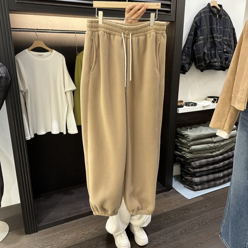 VIBELLE東大門代購女士新品熱賣休閑時尚休閑褲毛圈特價絨VIBELLE休閑褲圖色1