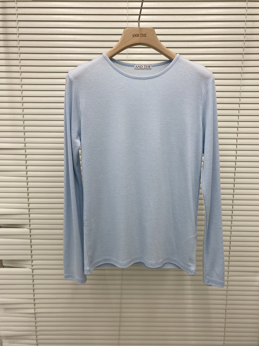 AND THE東大門直郵女士新品26春夏人氣推薦熱賣真品長袖T恤AND THE長袖T恤圖色1
