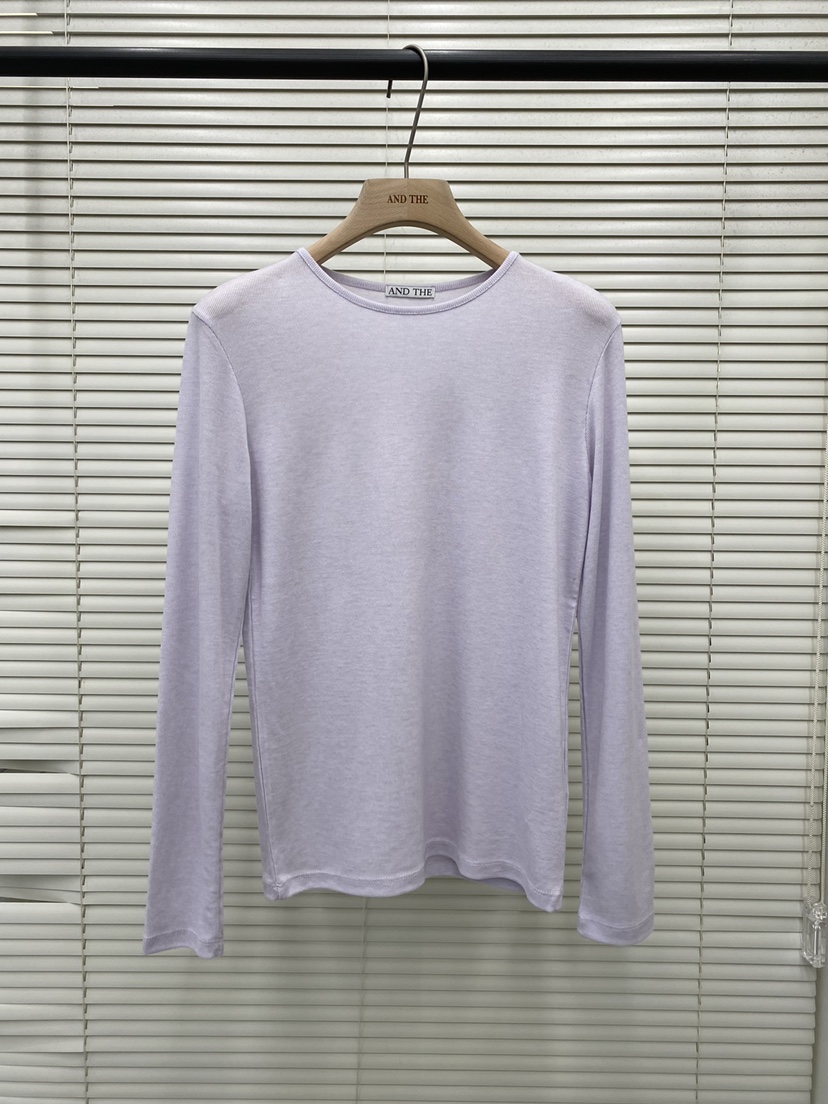 AND THE東大門直郵女士新品26春夏人氣推薦熱賣真品長袖T恤AND THE長袖T恤圖色2