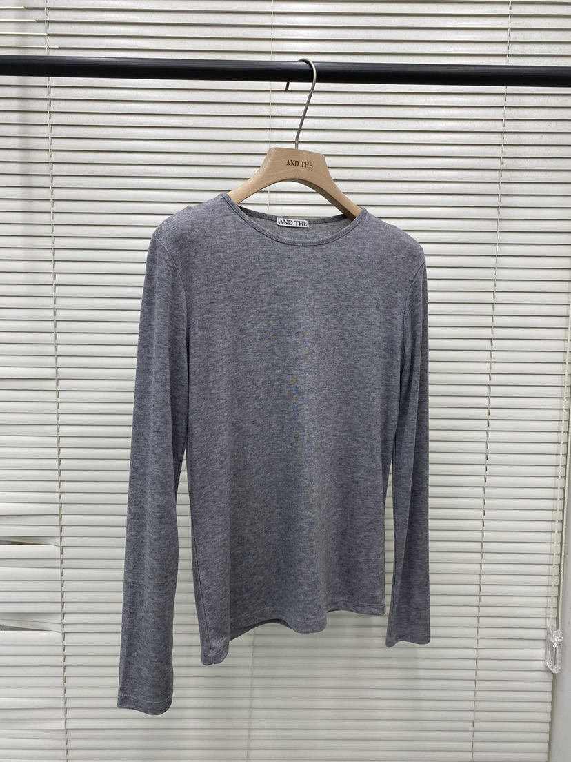 AND THE東大門直郵女士新品26春夏人氣推薦熱賣真品長袖T恤AND THE長袖T恤圖色5