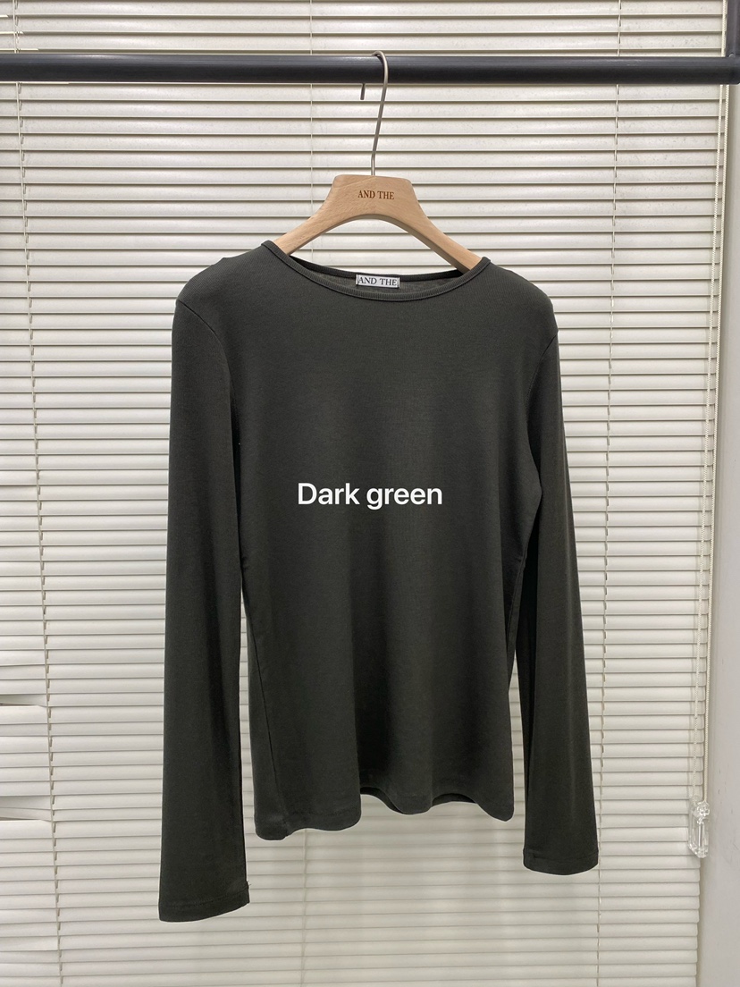 AND THE東大門直郵女士新品26春夏人氣推薦熱賣真品長袖T恤AND THE長袖T恤圖色7