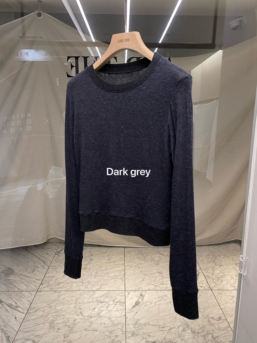 AND THE東大門直郵女裝新款休閑推薦人氣時尚職業長袖T恤AND THE長袖T恤圖色5