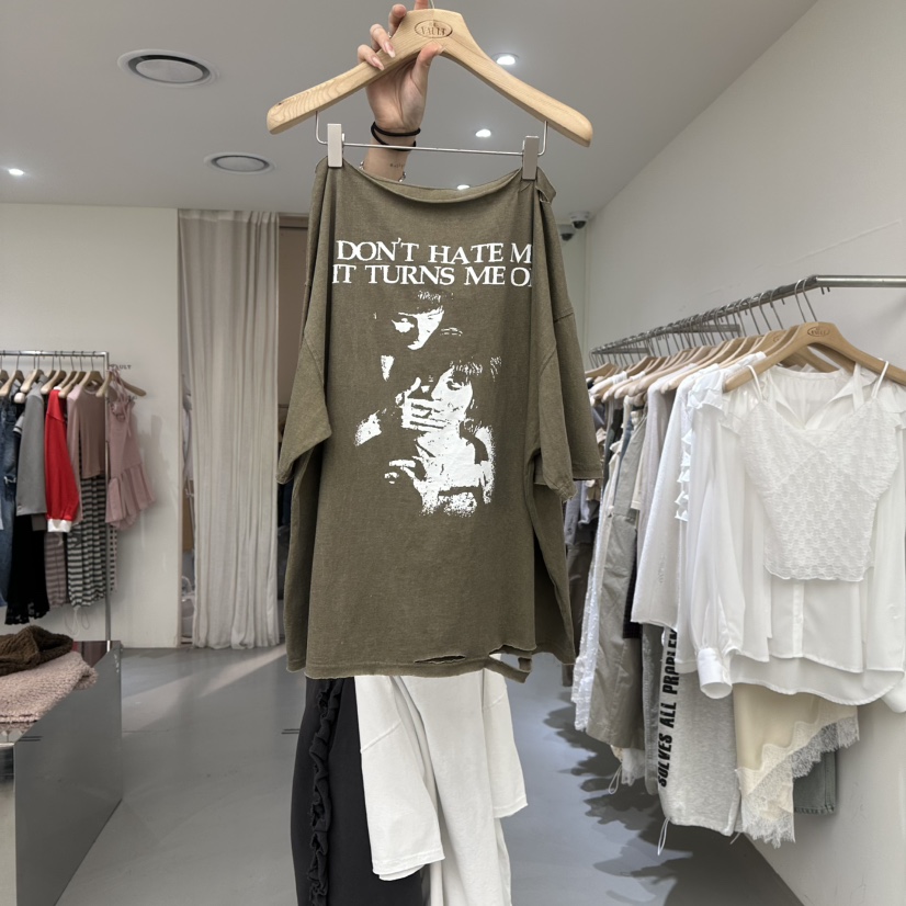 VAULT東大門直郵女士新款時尚熱賣26春夏真品職業人氣T恤VAULTT恤圖色2