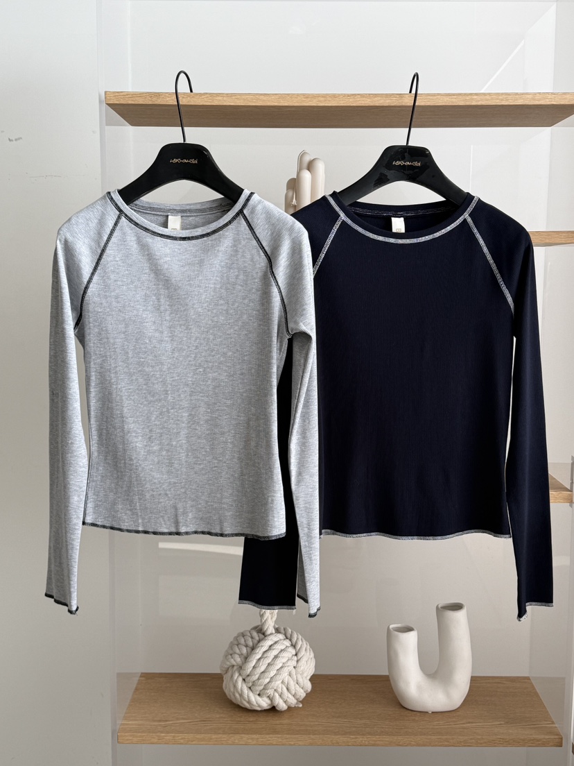 LARCENCICL/BESO韓國直郵女裝新品時尚人氣推薦26春夏長袖T恤LARCENCICL/BESO長袖T恤