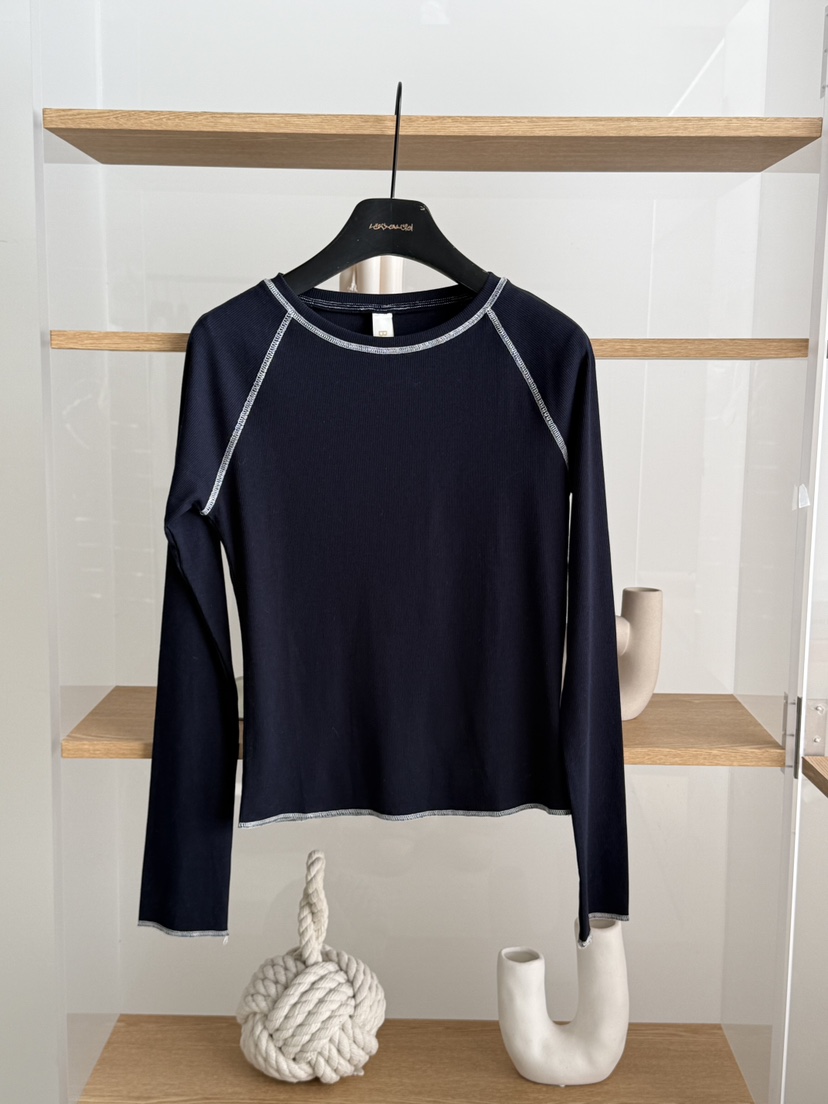 LARCENCICL/BESO韓國直郵女裝新品時尚人氣推薦26春夏長袖T恤LARCENCICL/BESO長袖T恤圖色2