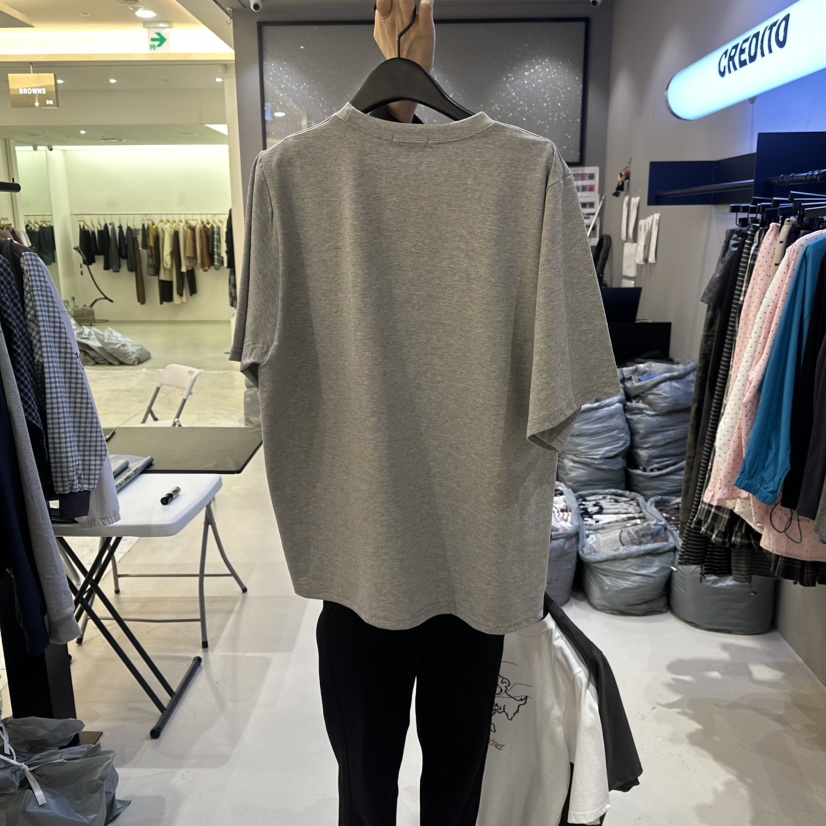 CREDITO東大門實拍女士新款時尚26春夏推薦休閑人氣職業T恤CREDITOT恤