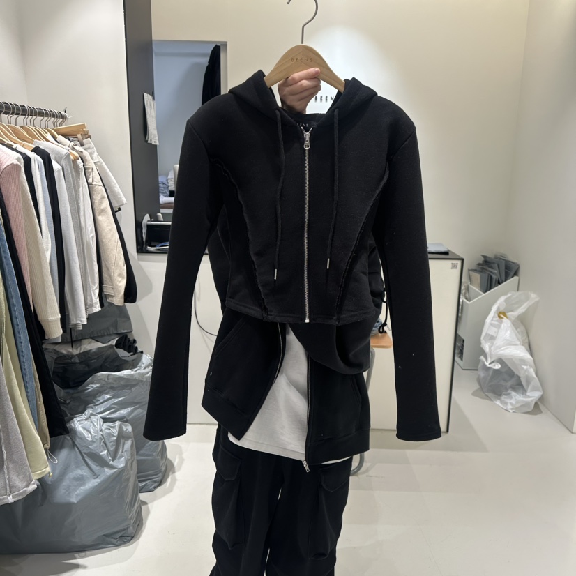 BEENS東大門實拍女裝新品職業熱賣真品推薦休閑26春夏衛衣拉鏈BEENS衛衣圖色3