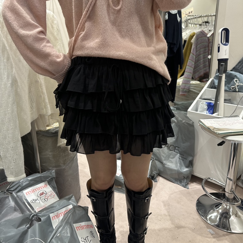 MIMME/LOOKK東大門實拍女士新品時尚熱賣真品26春夏短裙MIMME/LOOKK短裙圖色3