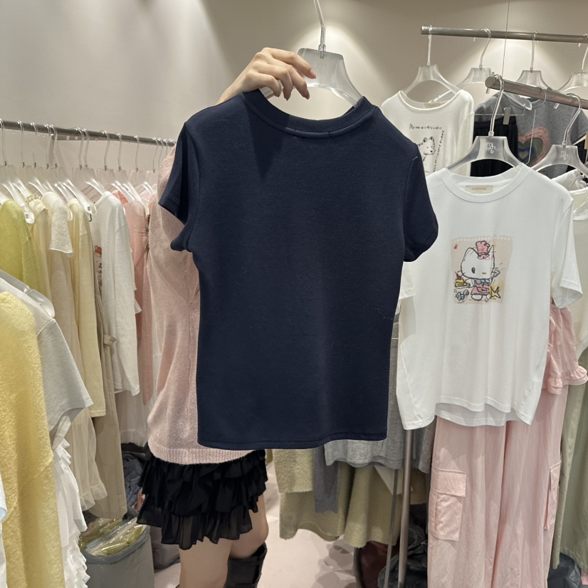 MIMME/LOOKK韓國直郵女士新品時尚26春夏真品人氣職業T恤MIMME/LOOKKT恤