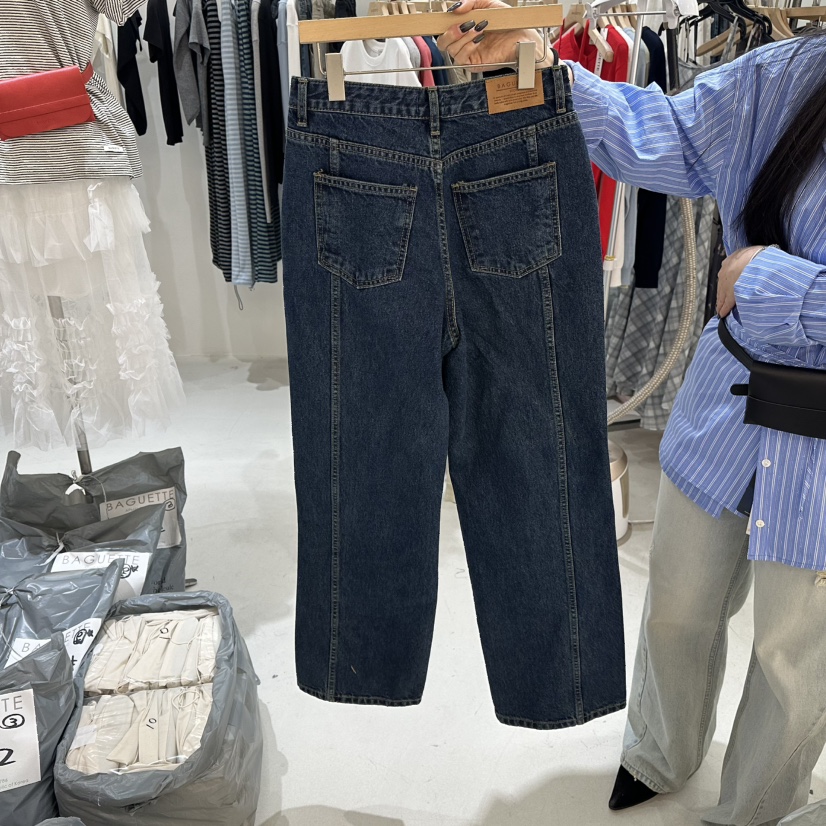 BAGUETTE-P東大門實拍女裝新品26春夏推薦人氣時尚牛仔褲BAGUETTE-P牛仔褲