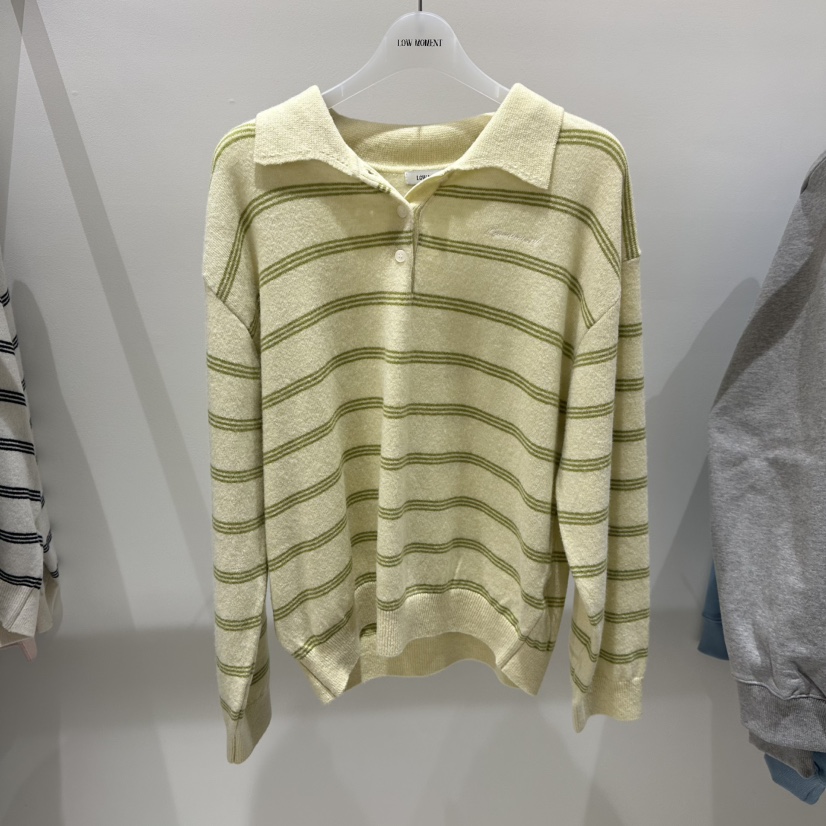 LOW MOMENT東大門實拍女士新品熱賣職業真品推薦26春夏針織衫LOW MOMENT針織衫圖色1