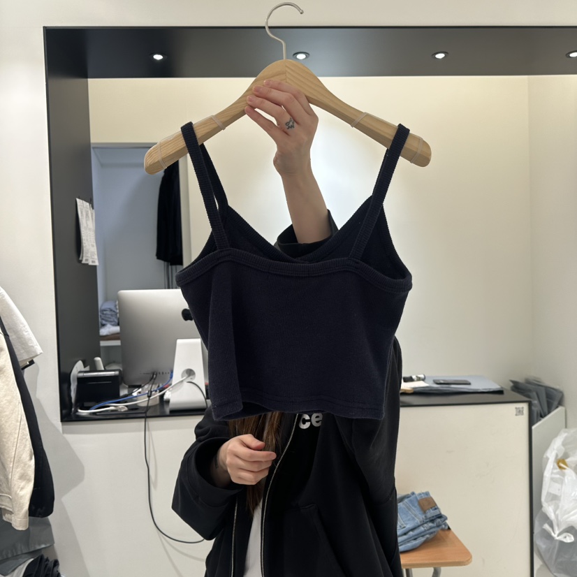 BEENS東大門代購女裝新款真品熱賣時尚推薦休閑26春夏吊帶背心BEENS吊帶/背心