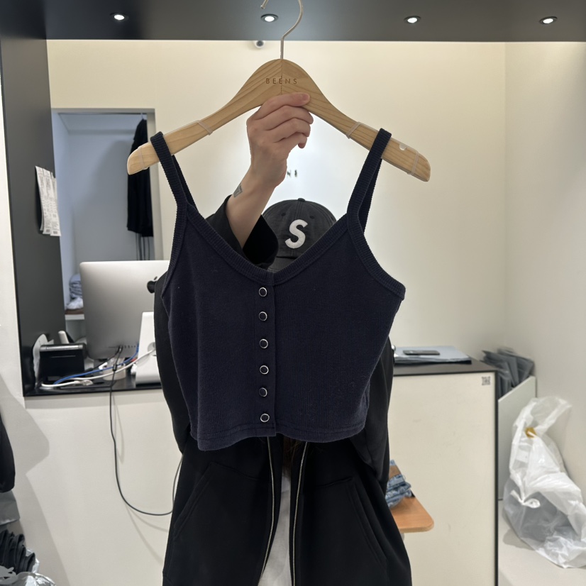 BEENS東大門代購女裝新款真品熱賣時尚推薦休閑26春夏吊帶背心BEENS吊帶/背心圖色3