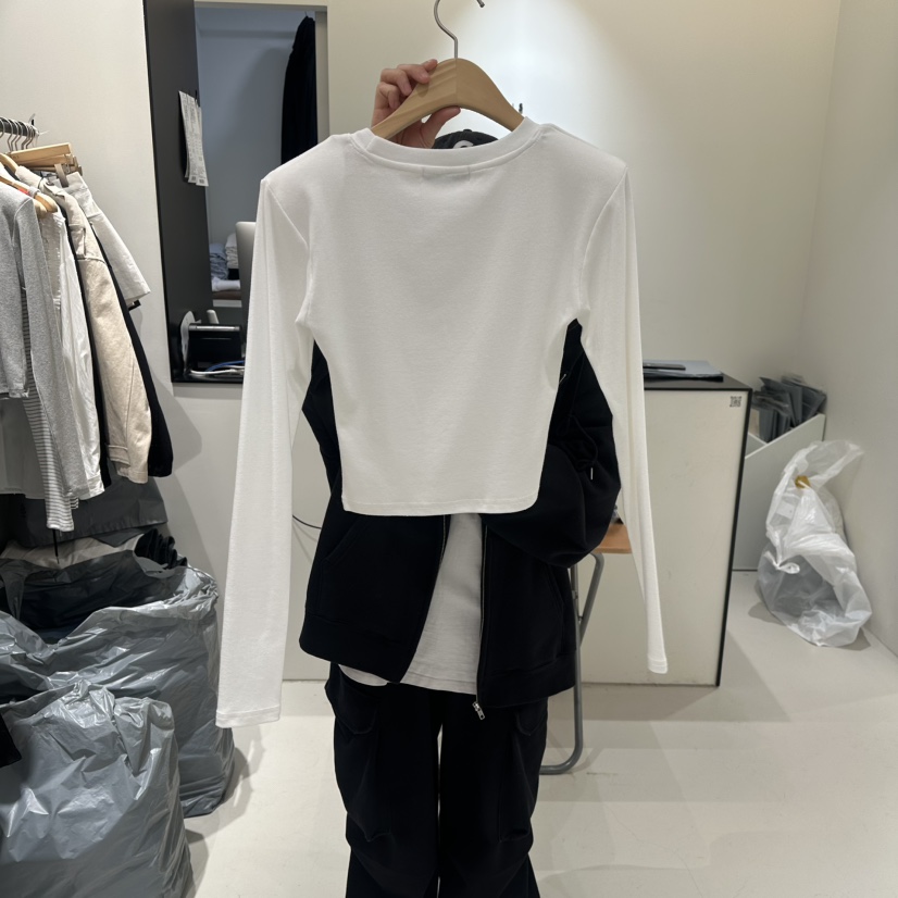 BEENS韓國直郵女士新品休閑熱賣真品時尚職業推薦長袖T恤BEENS長袖T恤