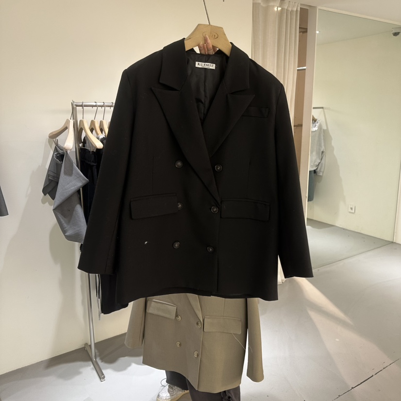 VAULT韓國代購女士新款真品職業休閑推薦時尚26春夏夾克圍巾VAULT夾克圖色3