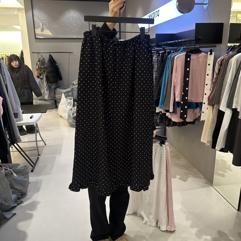 CREDITO東大門代購女裝新品人氣職業休閑推薦時尚真品長裙CREDITO長裙