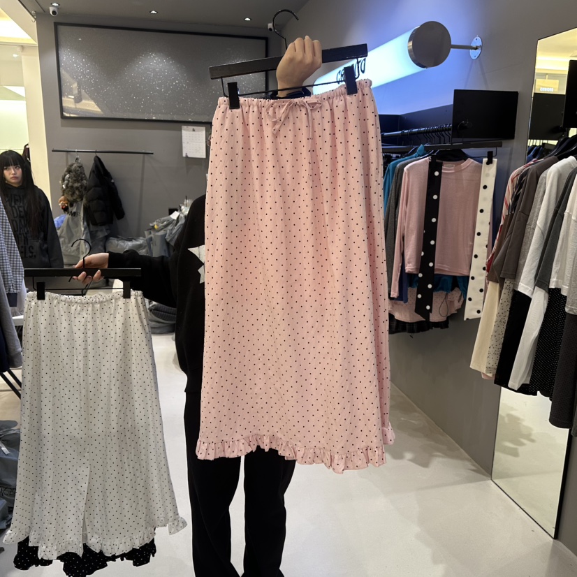 CREDITO東大門代購女裝新品人氣職業休閑推薦時尚真品長裙CREDITO長裙圖色1