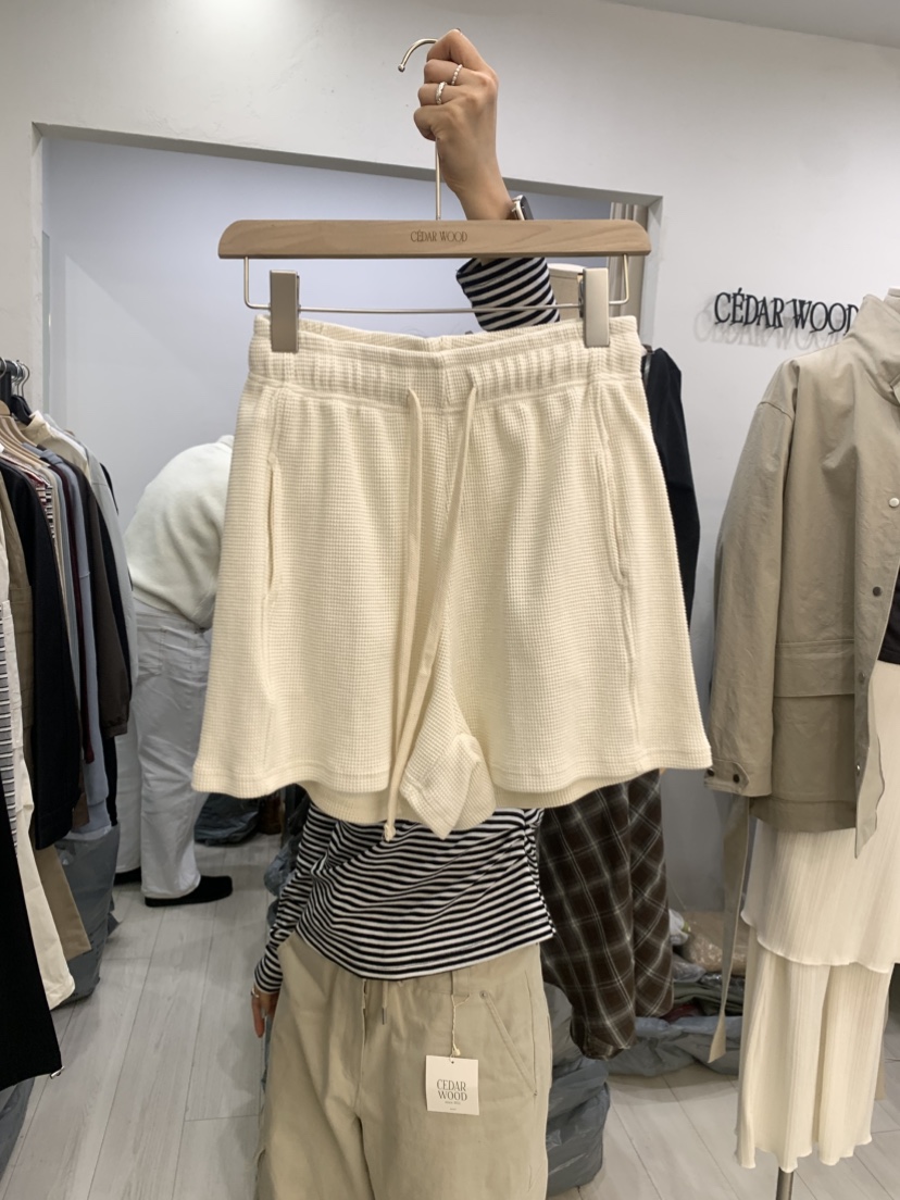 CEDARWOOD東大門直郵女士新款職業人氣時尚熱賣休閑26春夏短褲CEDAR WOOD短褲圖色2