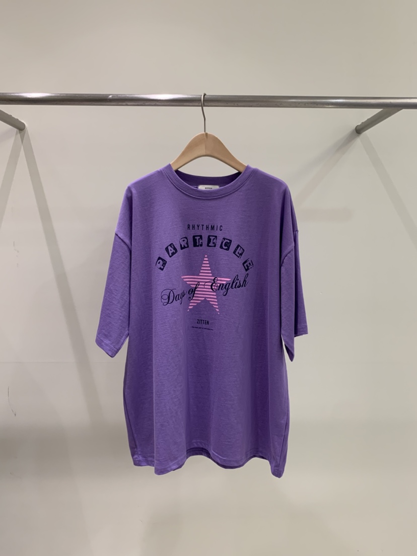 ZITTEN東大門直郵女裝新品推薦休閑時尚真品職業26春夏T恤ZITTENT恤圖色1