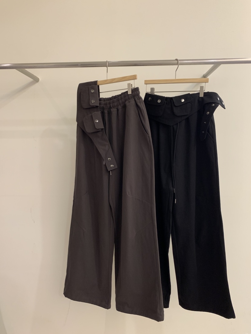 ZITTEN東大門實拍女裝新品時尚熱賣職業休閑真品休閑褲系帶ZITTEN休閑褲