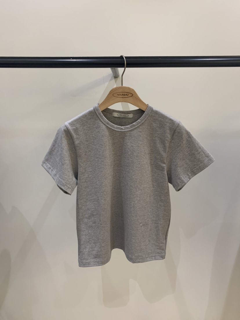 NOUVEAU東大門直郵女士新款休閑真品人氣職業推薦T恤刺繡NOUVEAUT恤圖色3